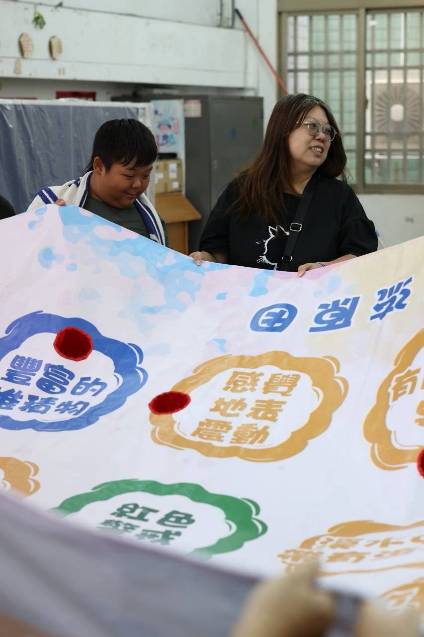 社區百人響應防災，愛心學苑社區據點首場大型社區活動