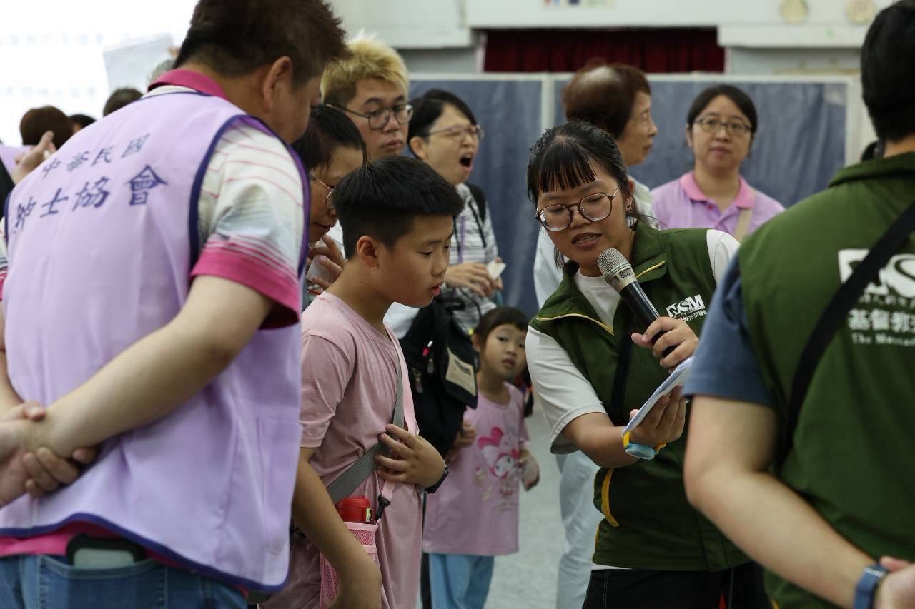 社區百人響應防災，愛心學苑社區據點首場大型社區活動