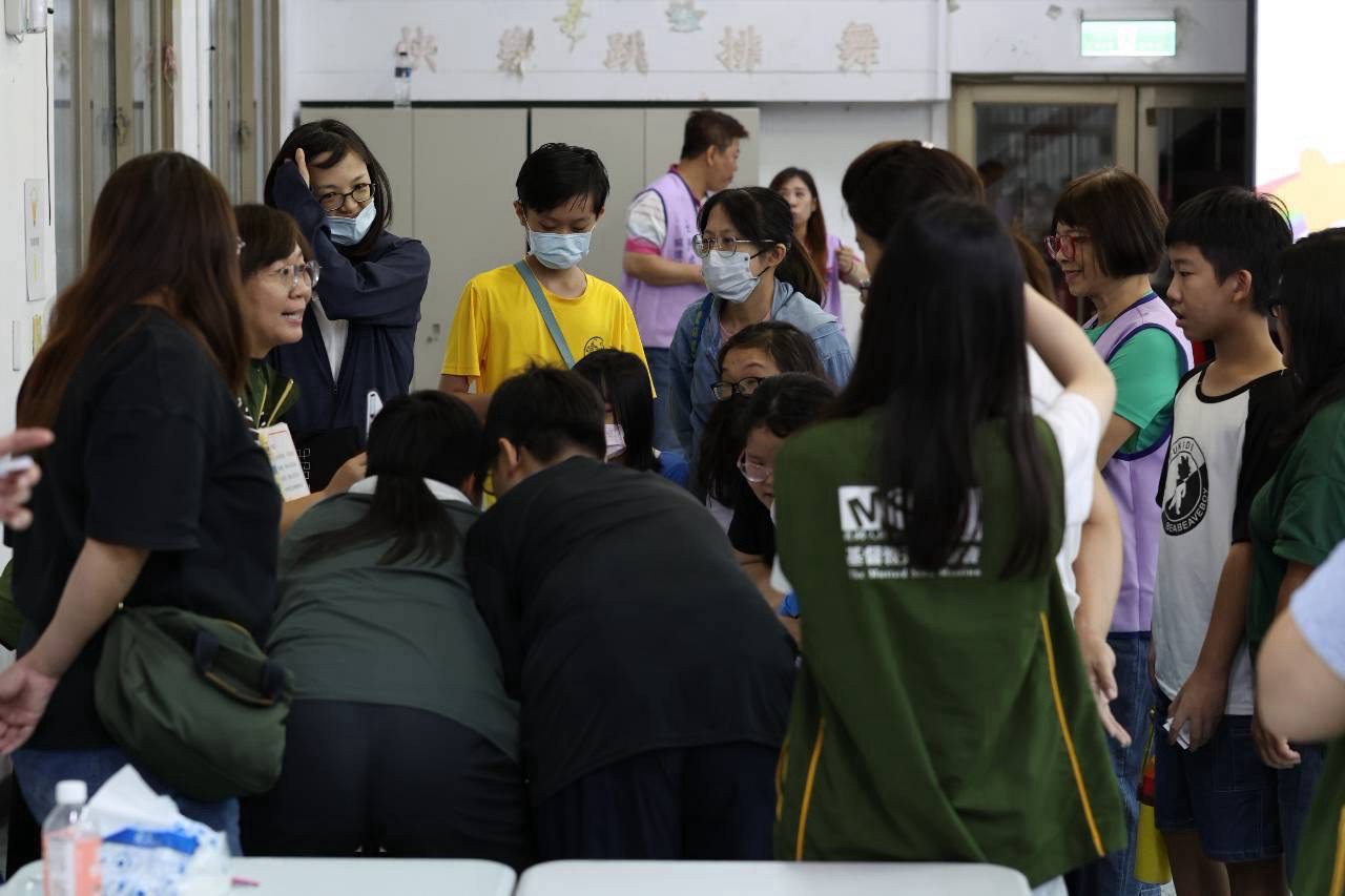 社區百人響應防災，愛心學苑社區據點首場大型社區活動
