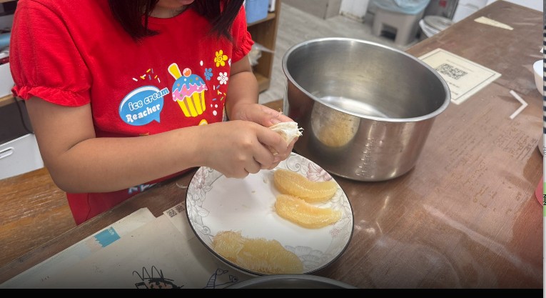 今年中秋，愛心育幼院的柚子有點不一樣