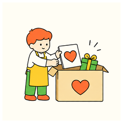 Illustration of cause marketing and fundraising
