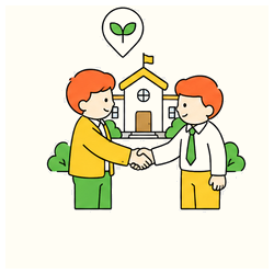 Illustration of institutional and foundation partnership
