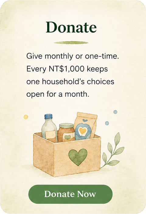 Donate — help keep ~3,000 families choosing