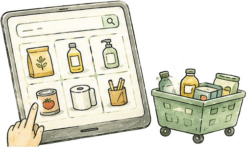 Browse and Choose illustration