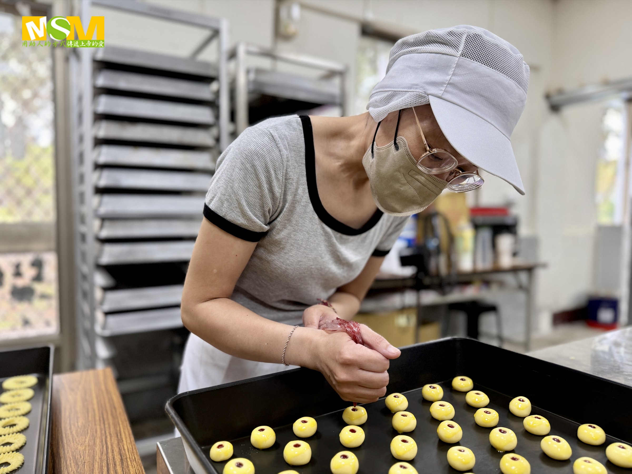 以工代振,製作習得手工餅乾