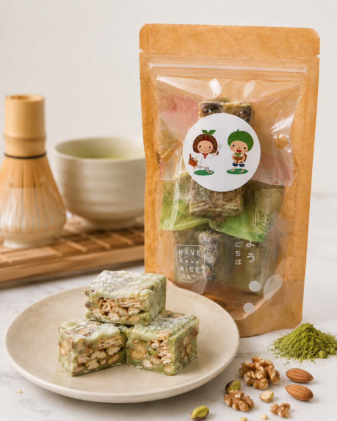 台南習藝所「以工帶振」者所製作的雪Q餅