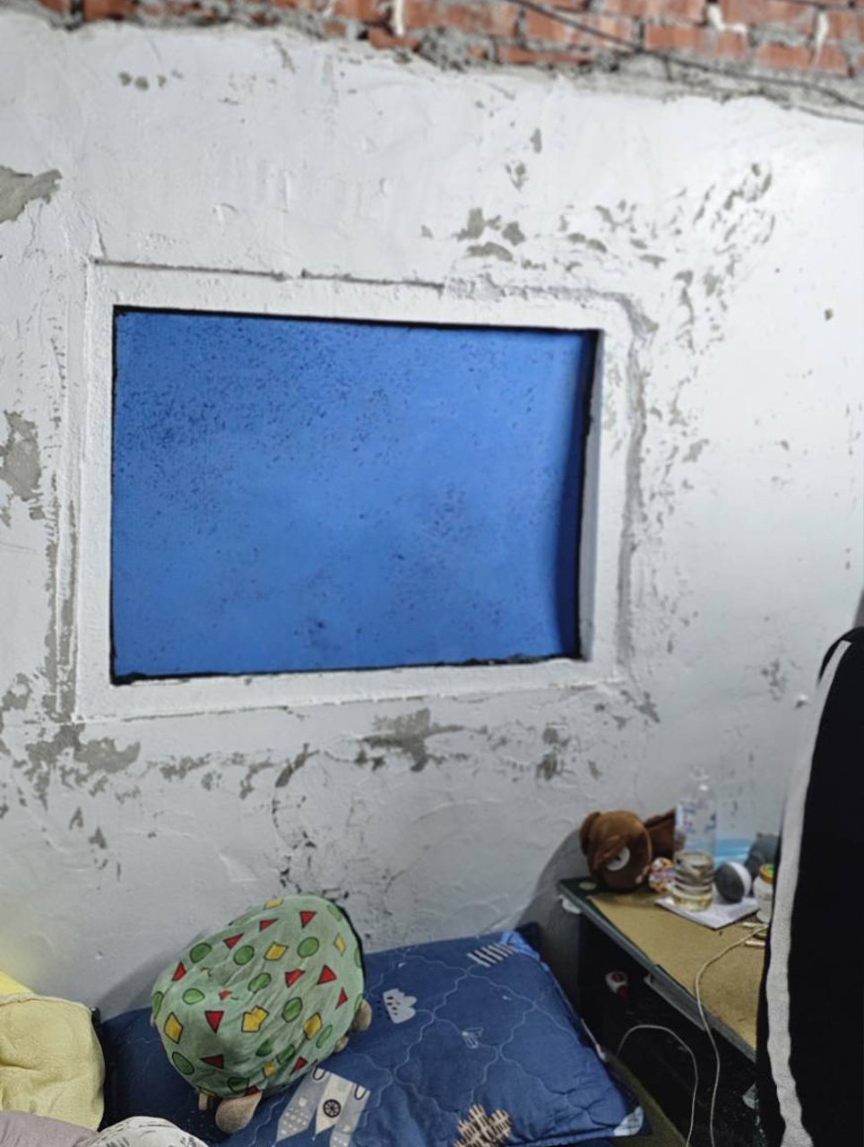 媽媽的房間不僅經過整修，也隔出了一間衛浴空間。