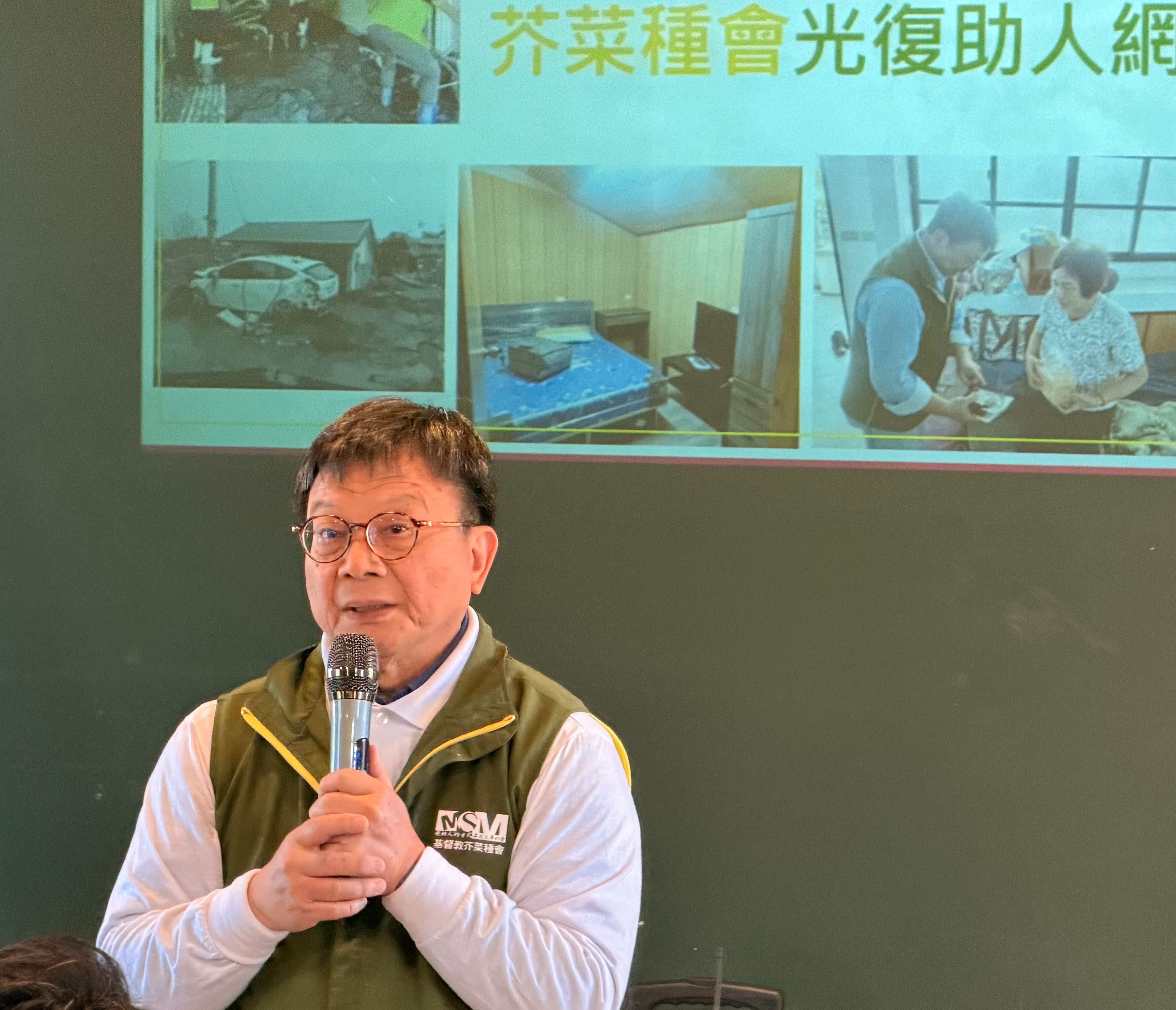 圖二：芥菜種會執行長李肇家表示，企業實踐 ESG 的關鍵，在於資源是否貼近第一線情境，成為在地服務的長期支持。