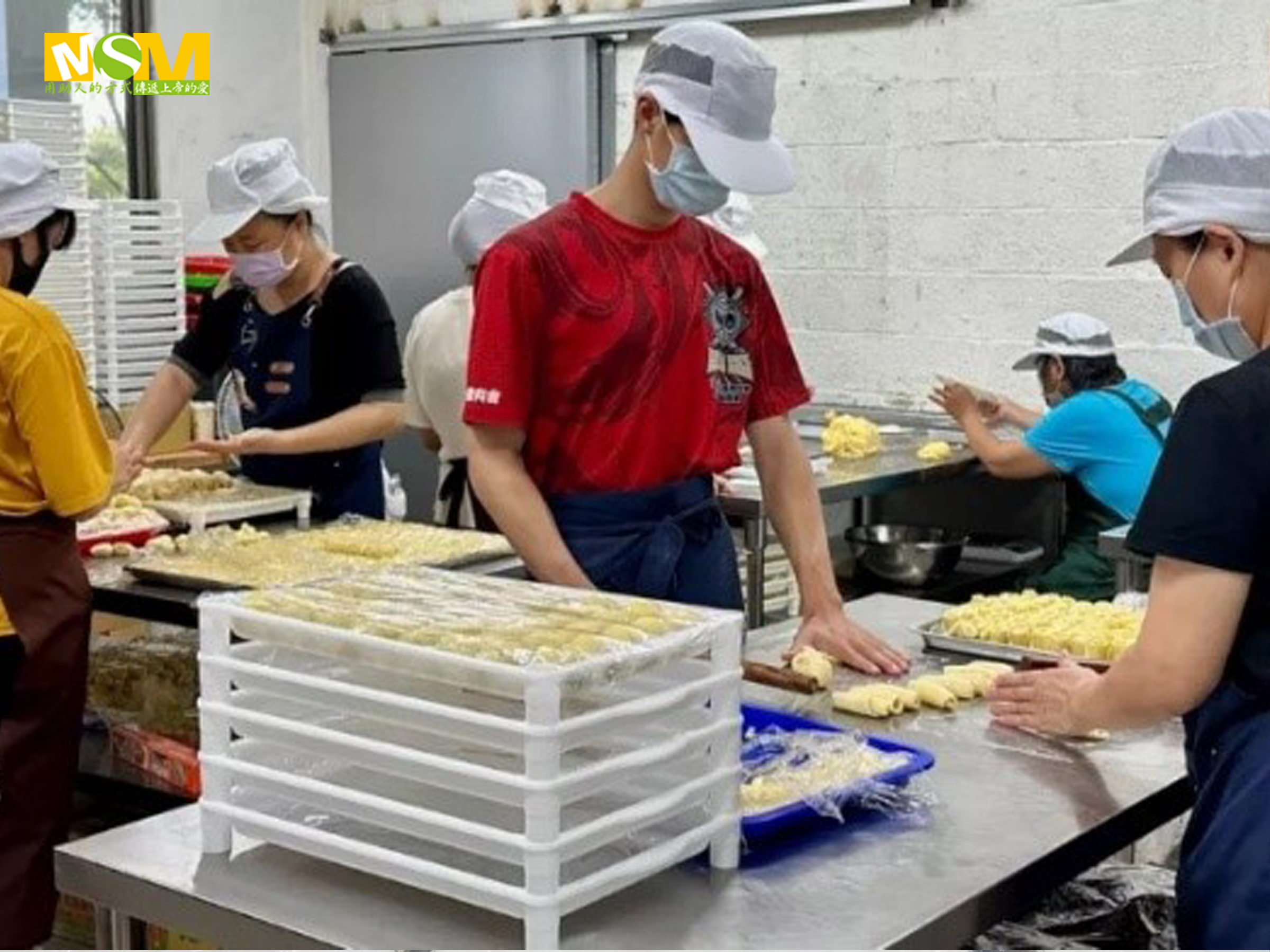 芥菜種會主辦、葡萄王生技協辦的「烘焙技能自立計畫」