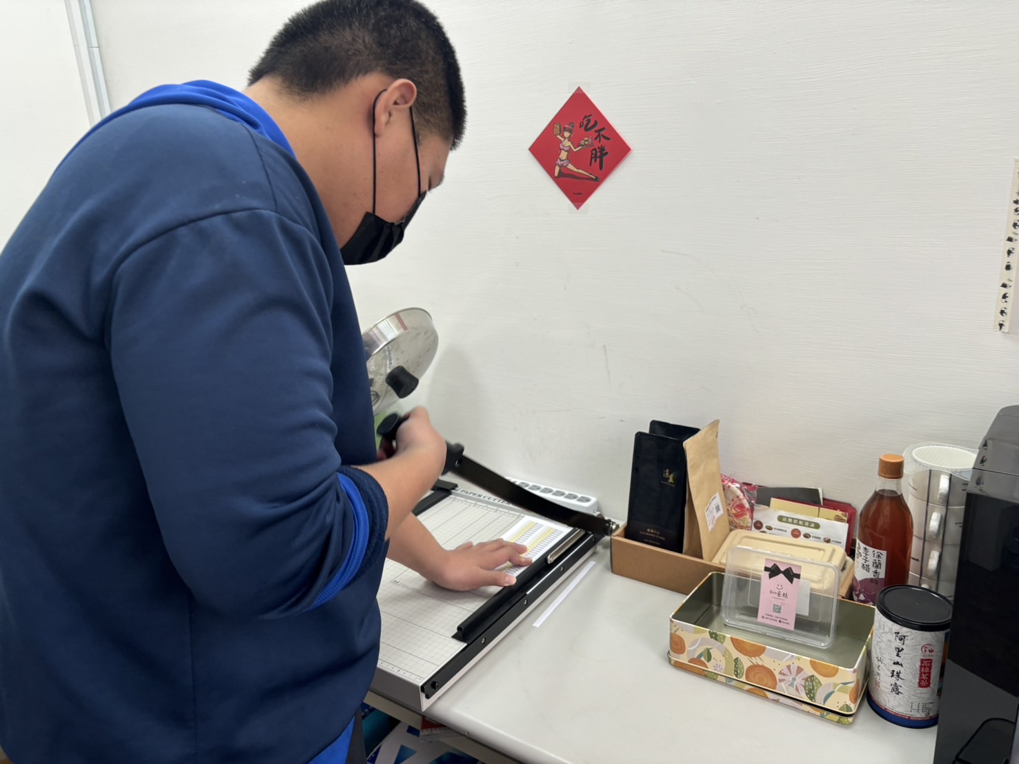 阿銘參與志工服務