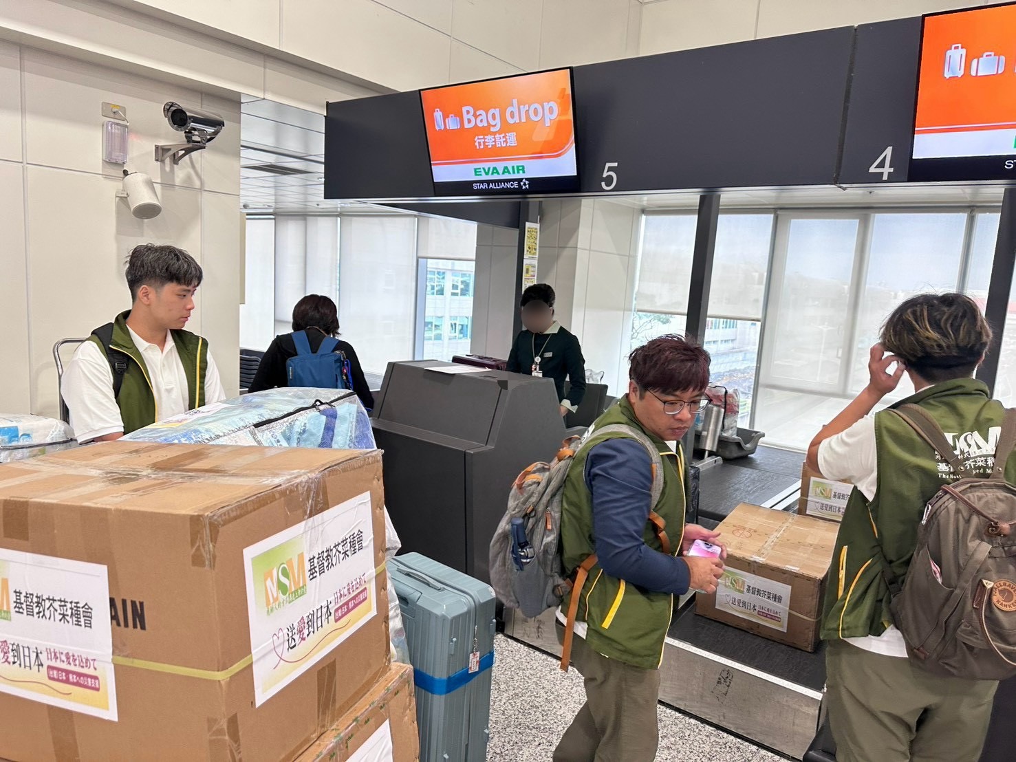 感念日本夥伴多次援助台灣災後復原　芥菜種會攜300公斤物資馳援熊本(標題圖檔)